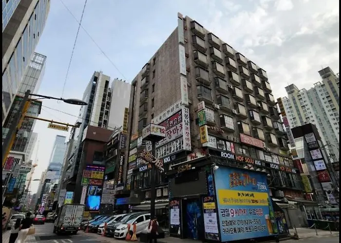 Gangnam 1min-cozy Studio-netflix-silver409 Appartement Seoel